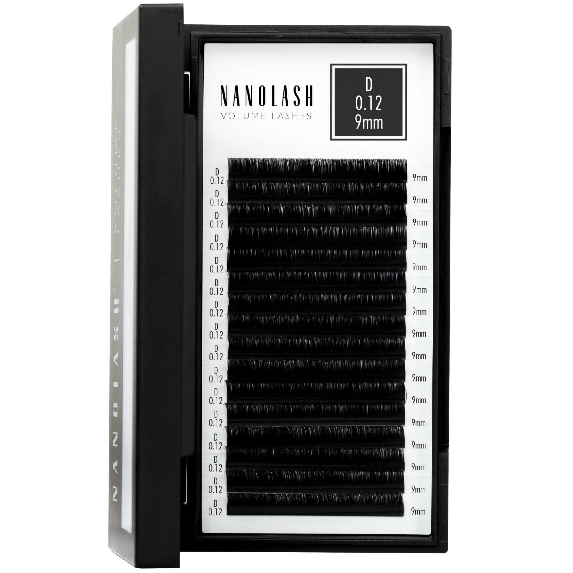 Nanolash Volume Lashes 0.12 D 9 mm 1 stk