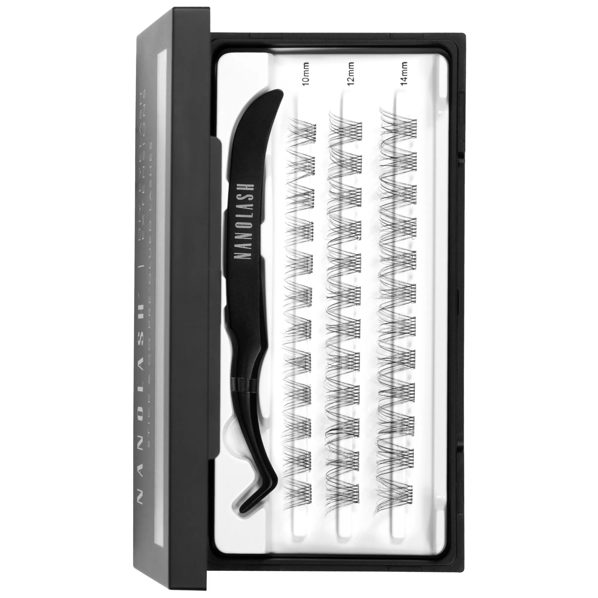 Nanolash DIY Eyelash Extensions Stick & Go Pre Glued Lashes Classy 77 g