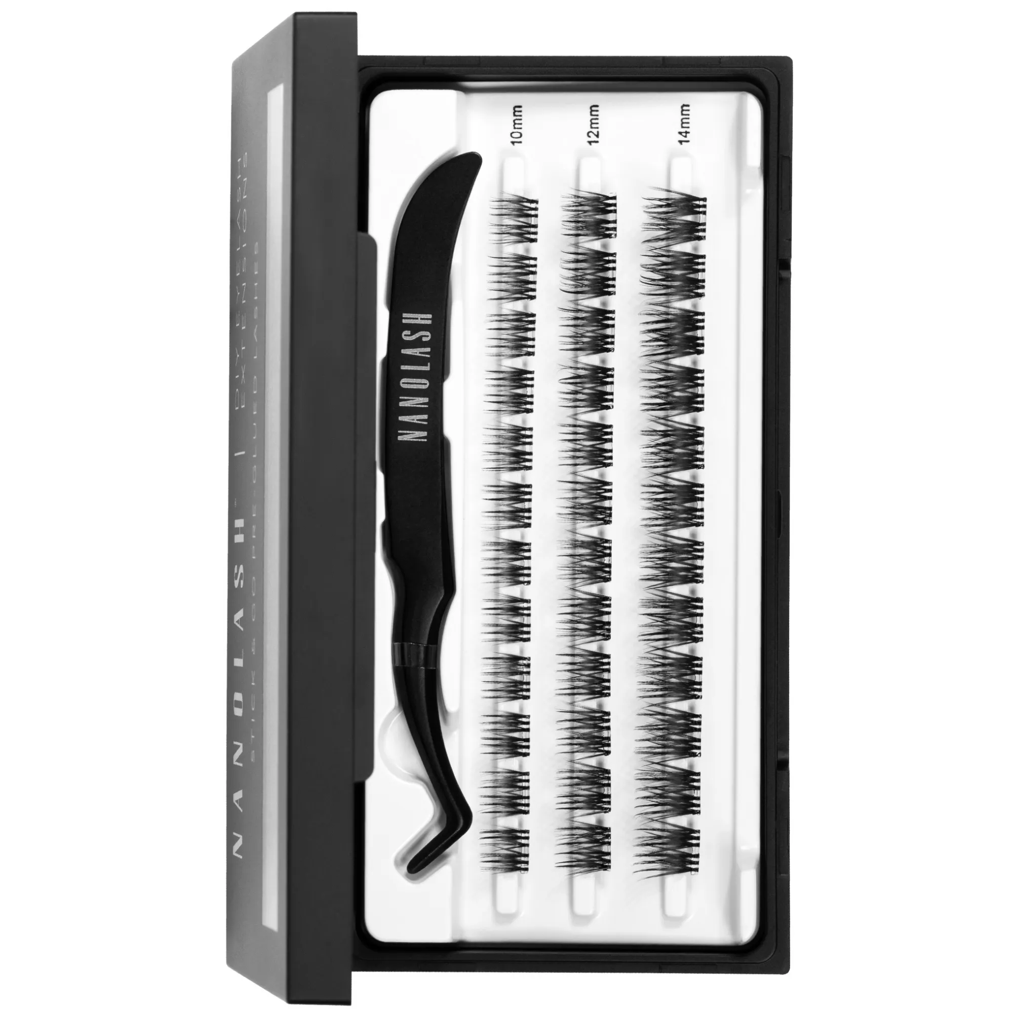 Nanolash DIY Eyelash Extensions Stick & Go Pre Glued Lashes Heartbreaker 77 g