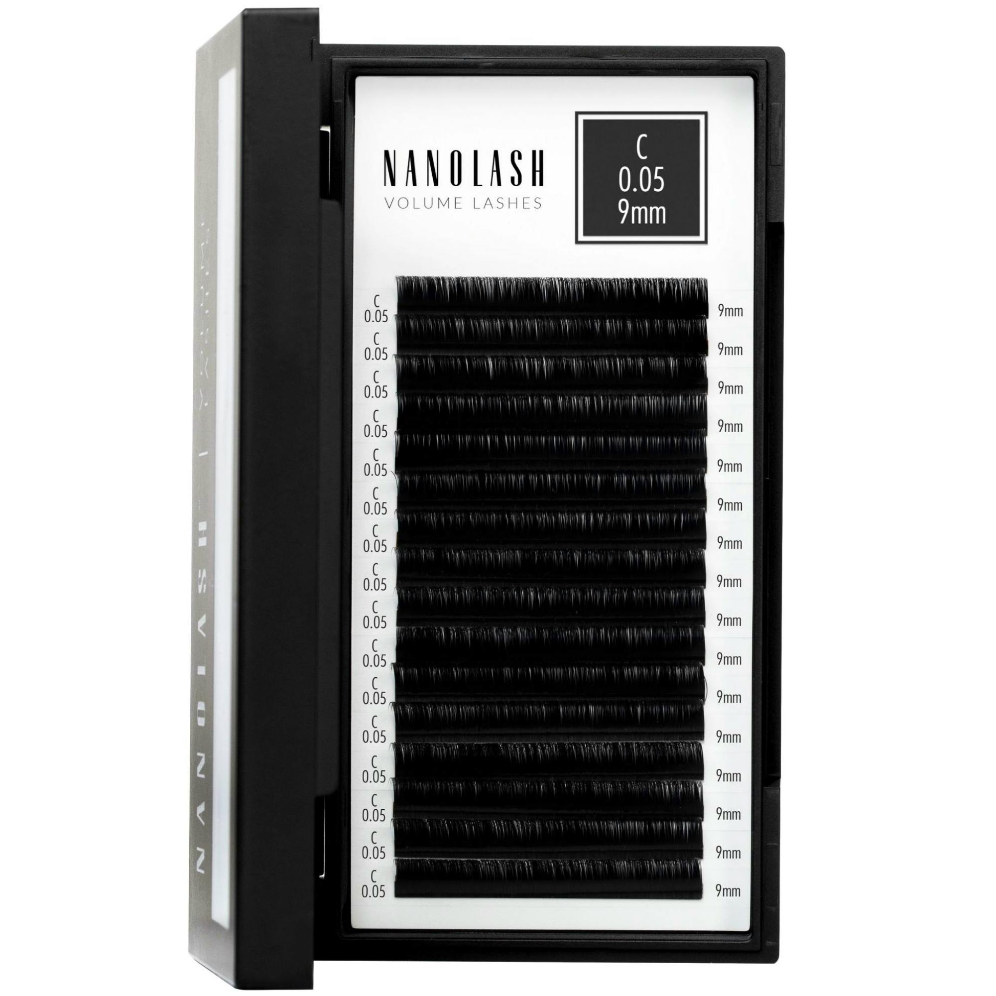 Nanolash Volume Lashes 0.05 C 9 mm 1 stk