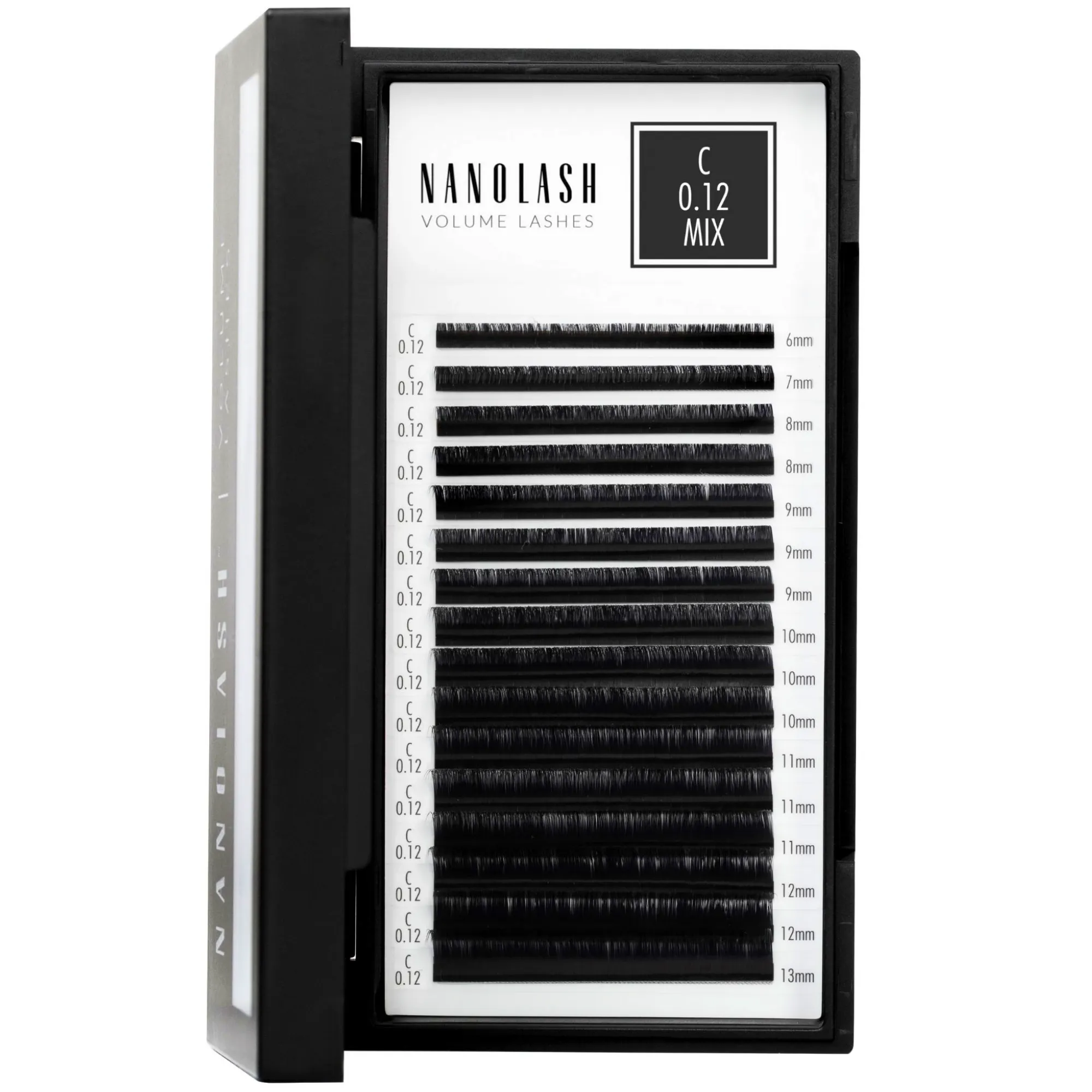 Nanolash Volume Lashes 0.12 C 6-13 mm 1 stk