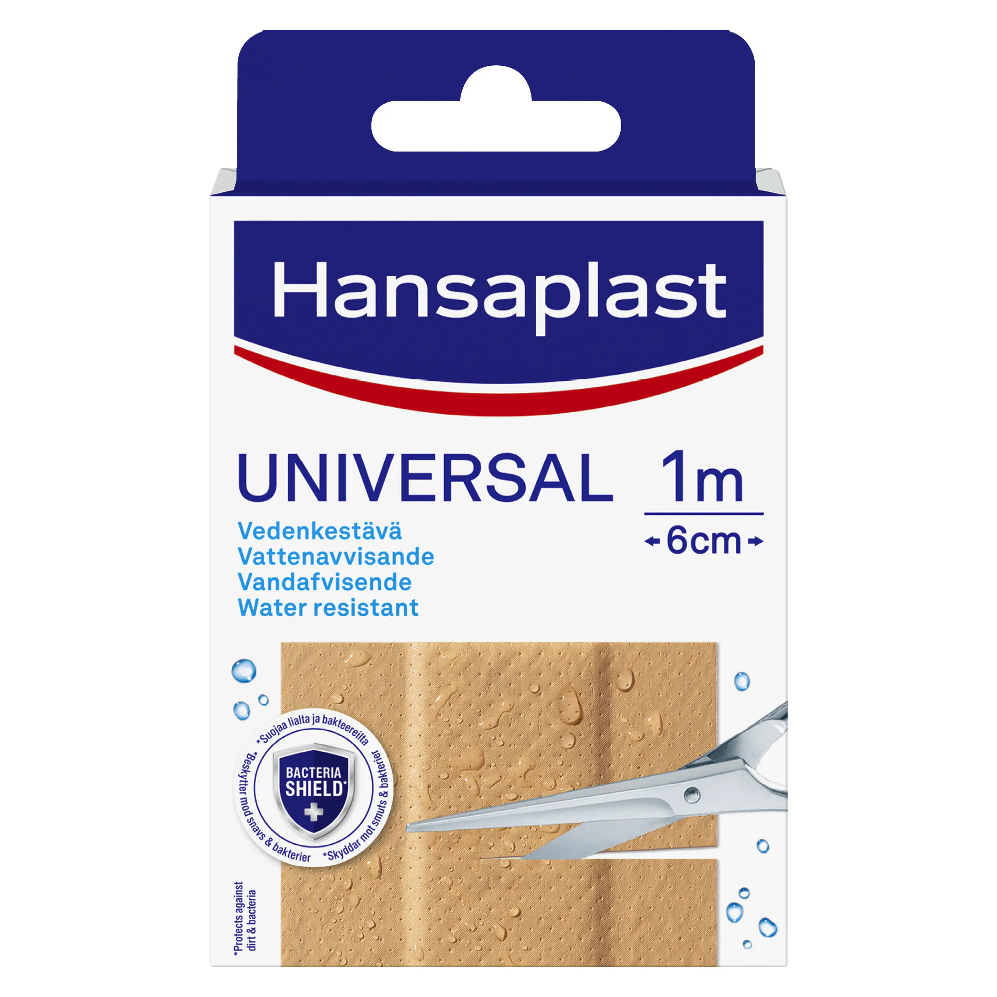 Hansaplast Universal 1 m x 6 cm 1 pcs