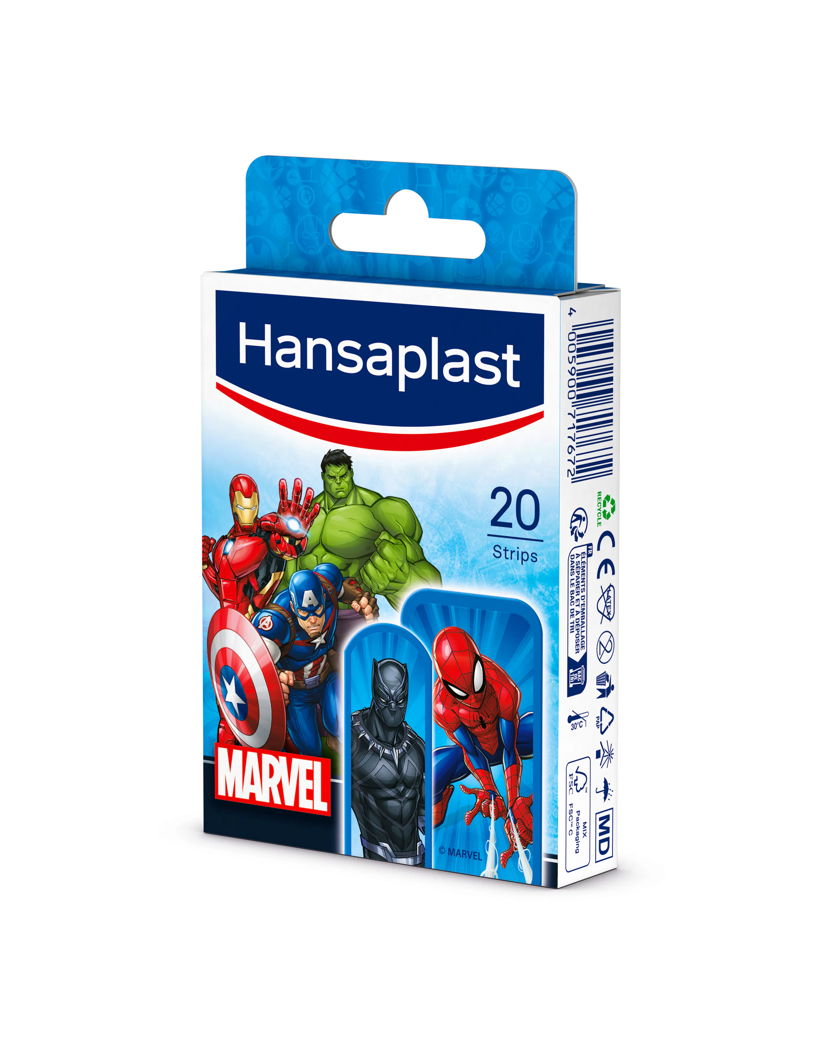 Hansaplast Disney Marvel 20 pcs