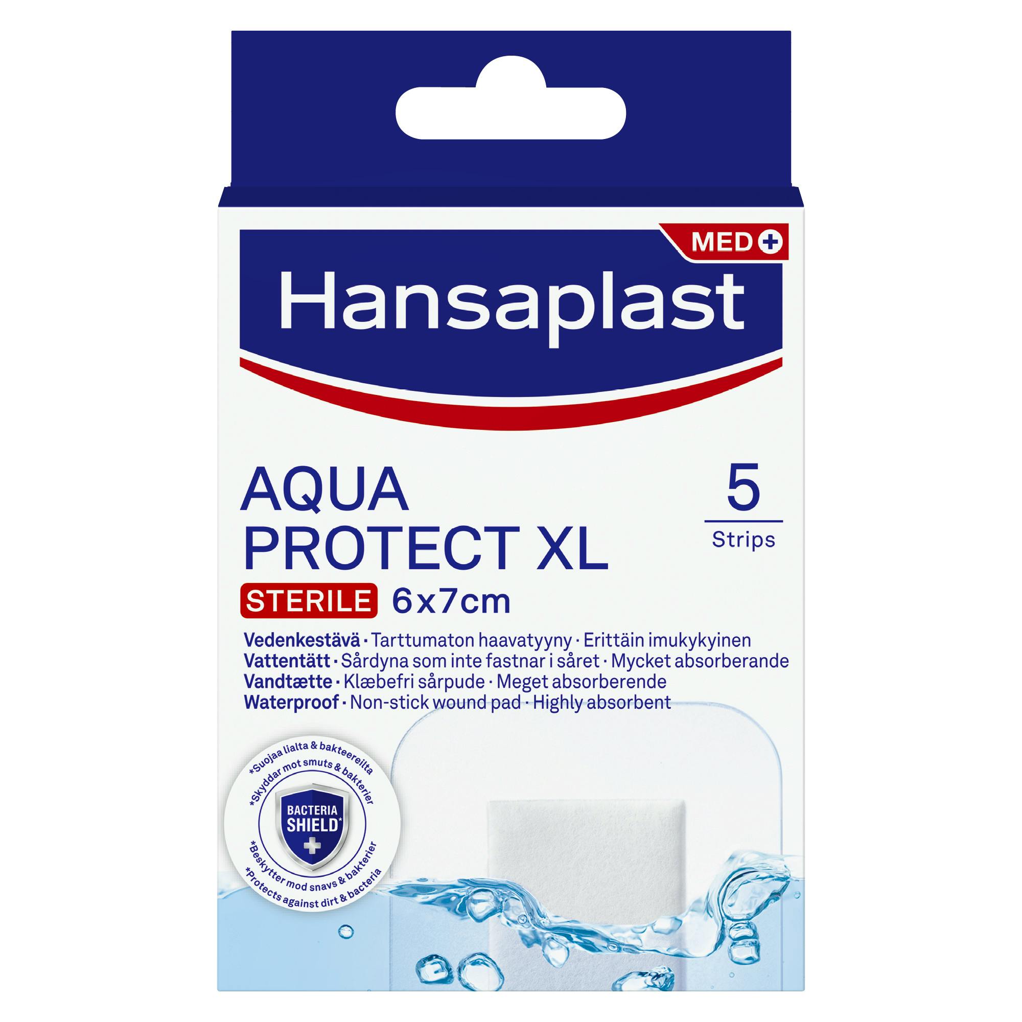 Hansaplast Aqua Protect XL 6 x 7 cm 5 st