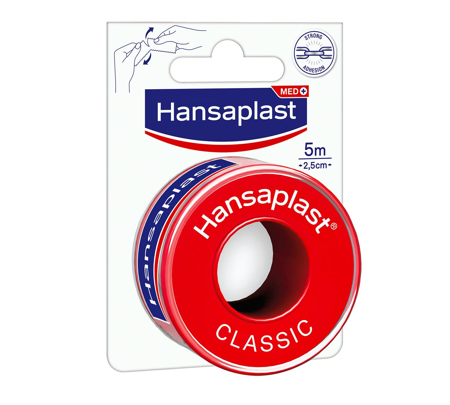 Hansaplast Universal Tape 5 m x 2,5 cm 1 st