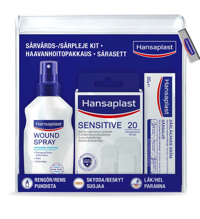 Hansaplast Wound Care Kit 3 stk