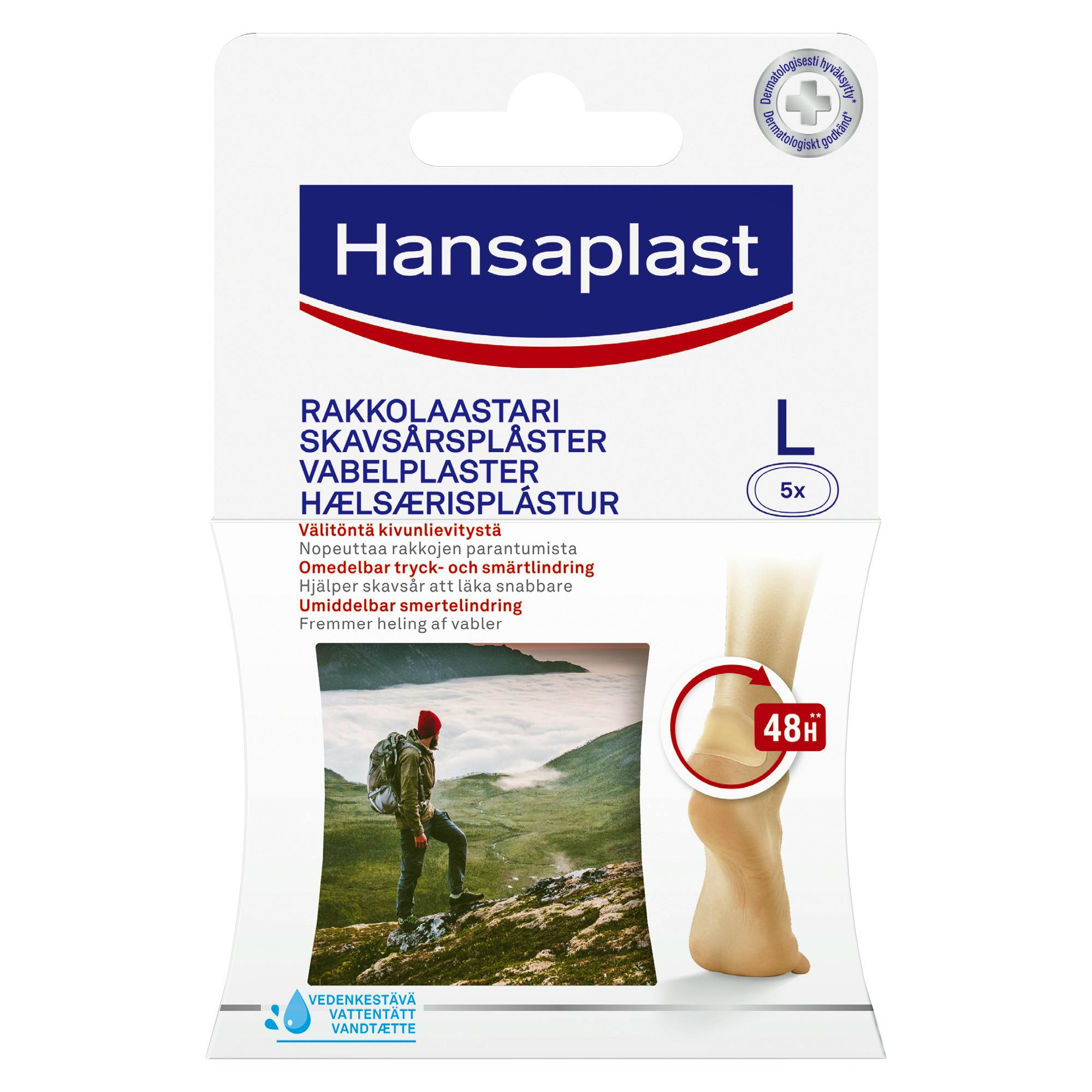Hansaplast Blister Plaster L 5 st