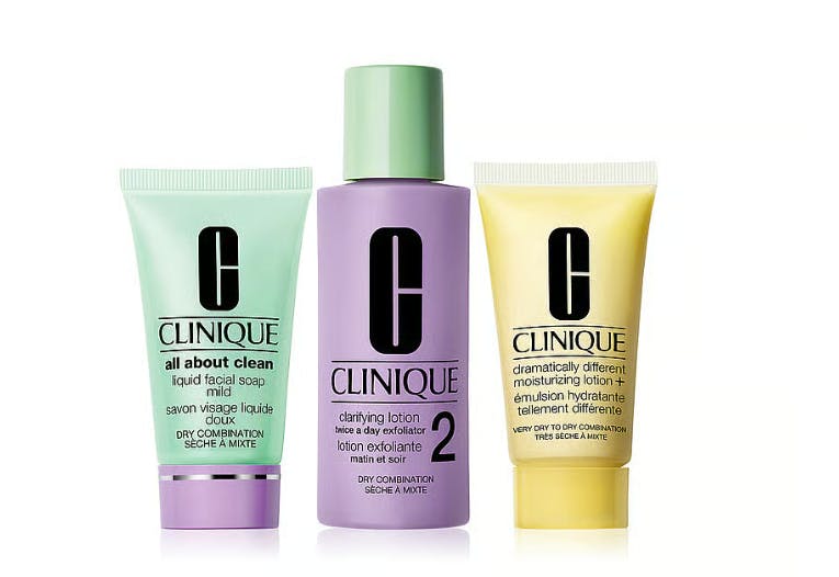 Clinique 3 Step Intro Kit 2 Dry, Combination Skin 30 ml + 30 ml + 60 ml