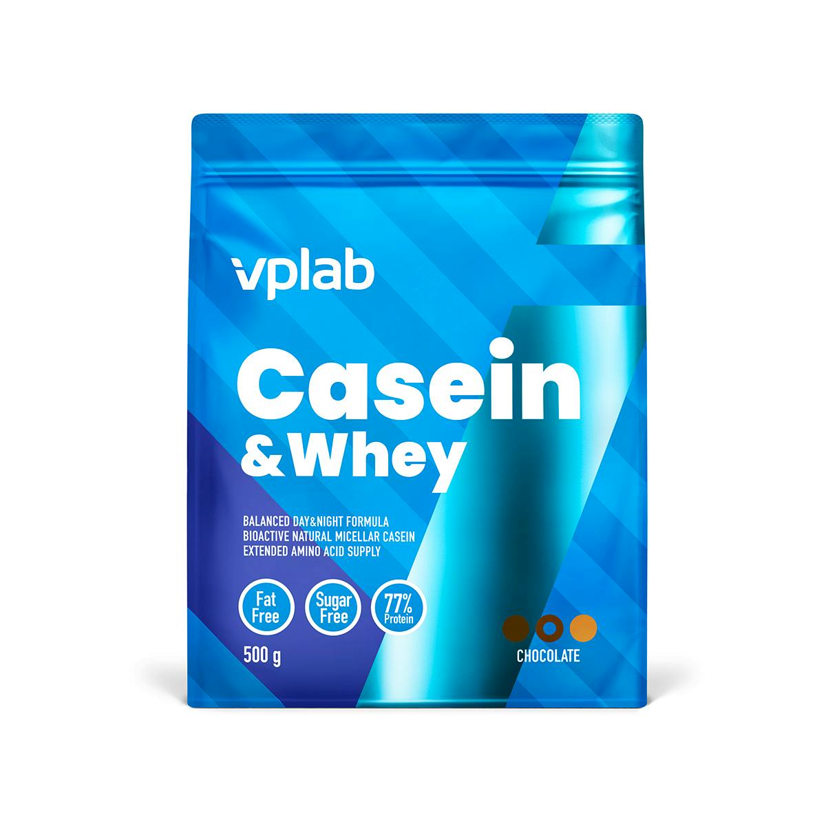 Vplab Casein & Whey Chocolate Flavour 500 g