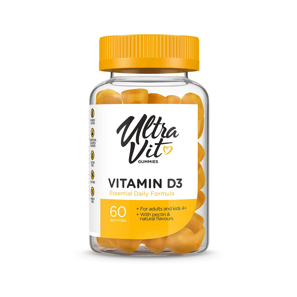 Ultravit Vitamin D3 Gummies 60 stk