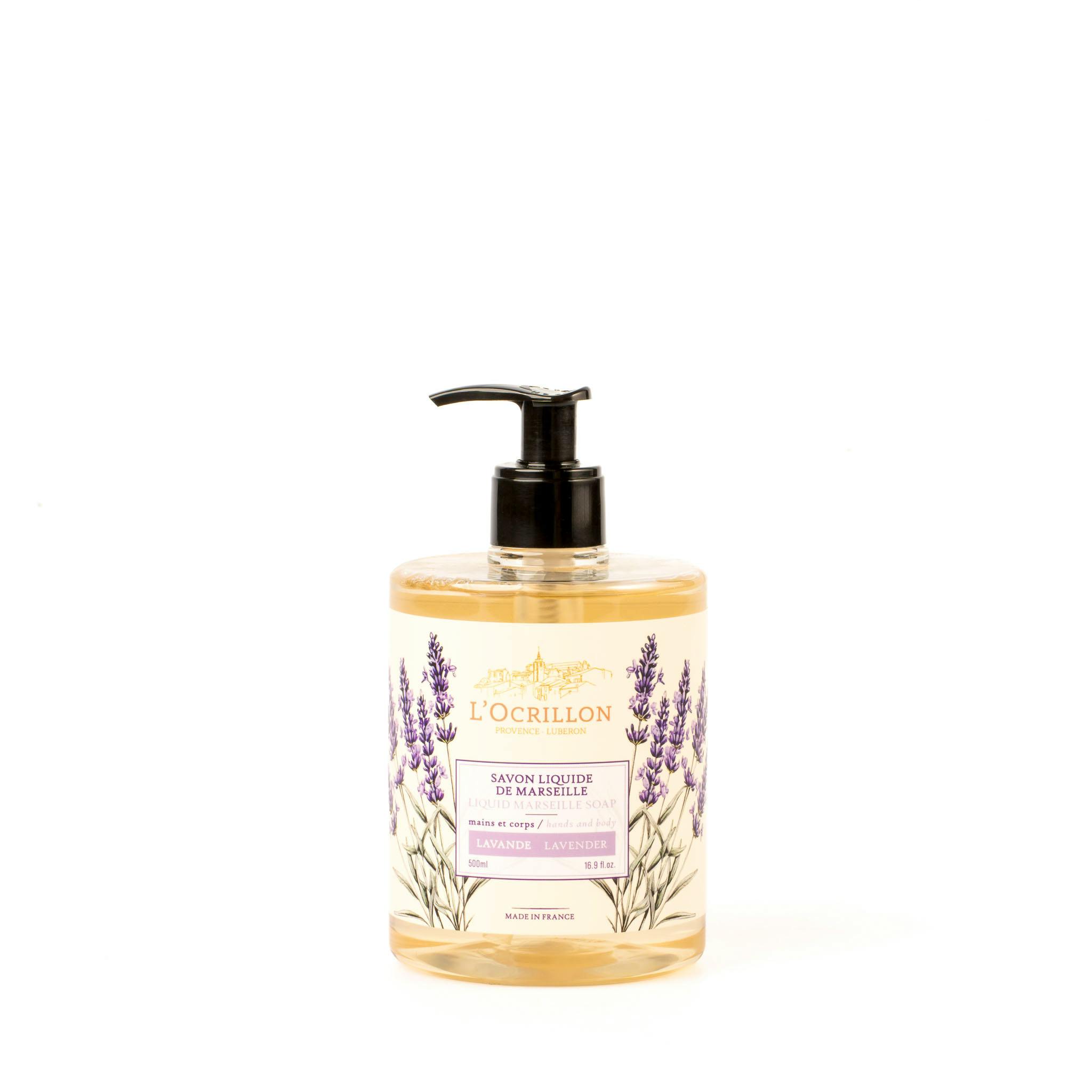 L'Ocrillon Liquid Marseille Soap Lavender 500 ml