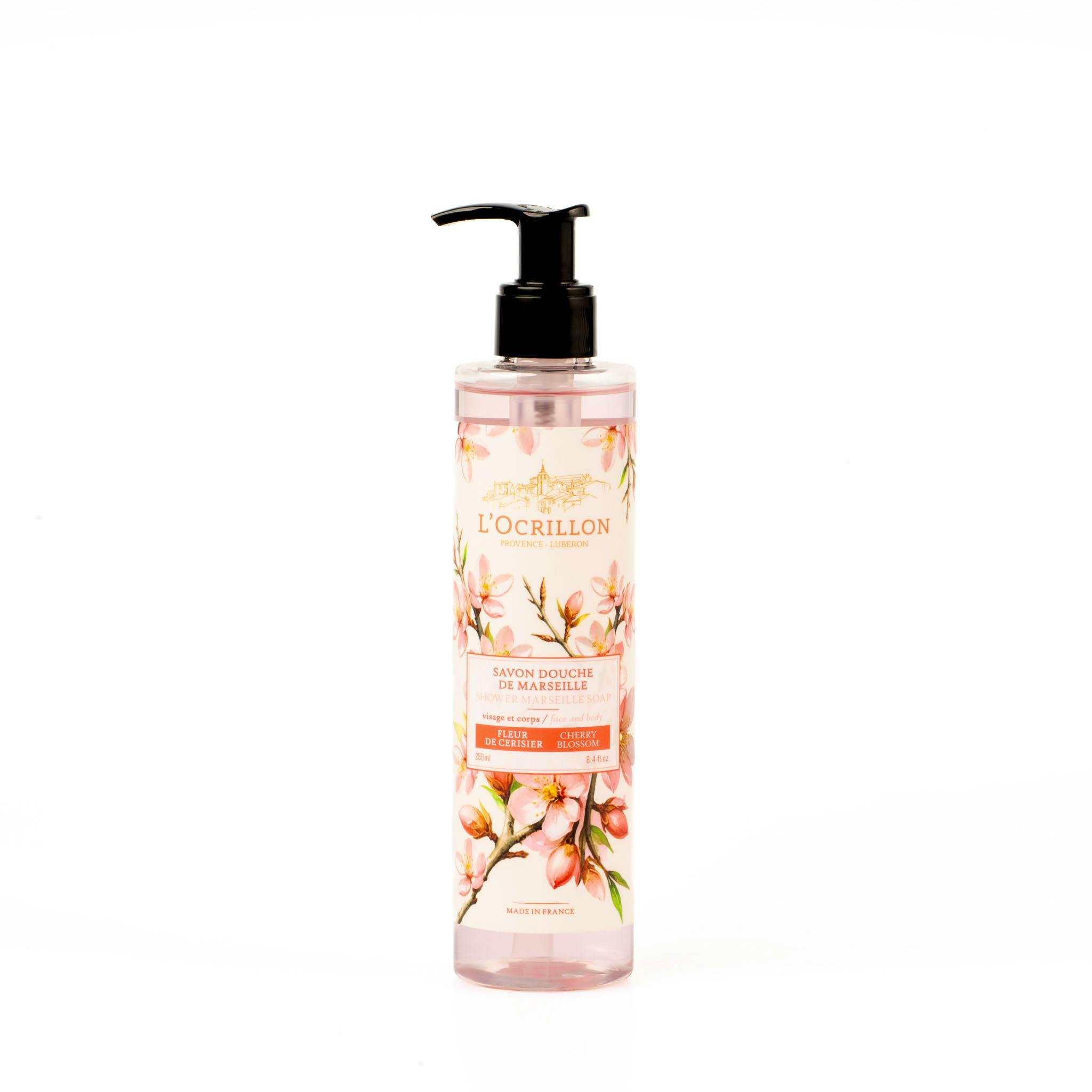 L'Ocrillon Shower Marseille Soap Cherry Blossom 250 ml