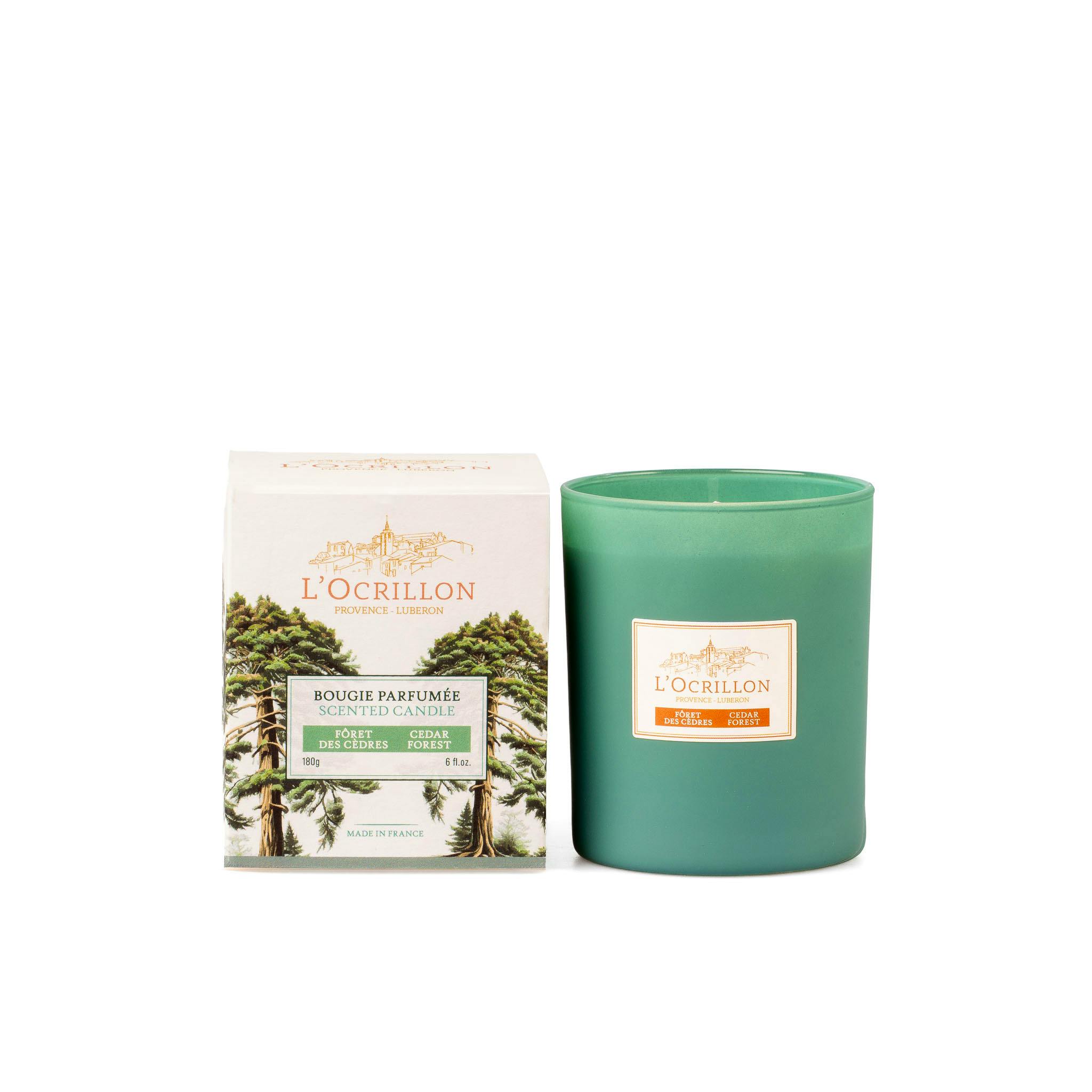 L'Ocrillon Scented Candle Cedar Forest 180 g