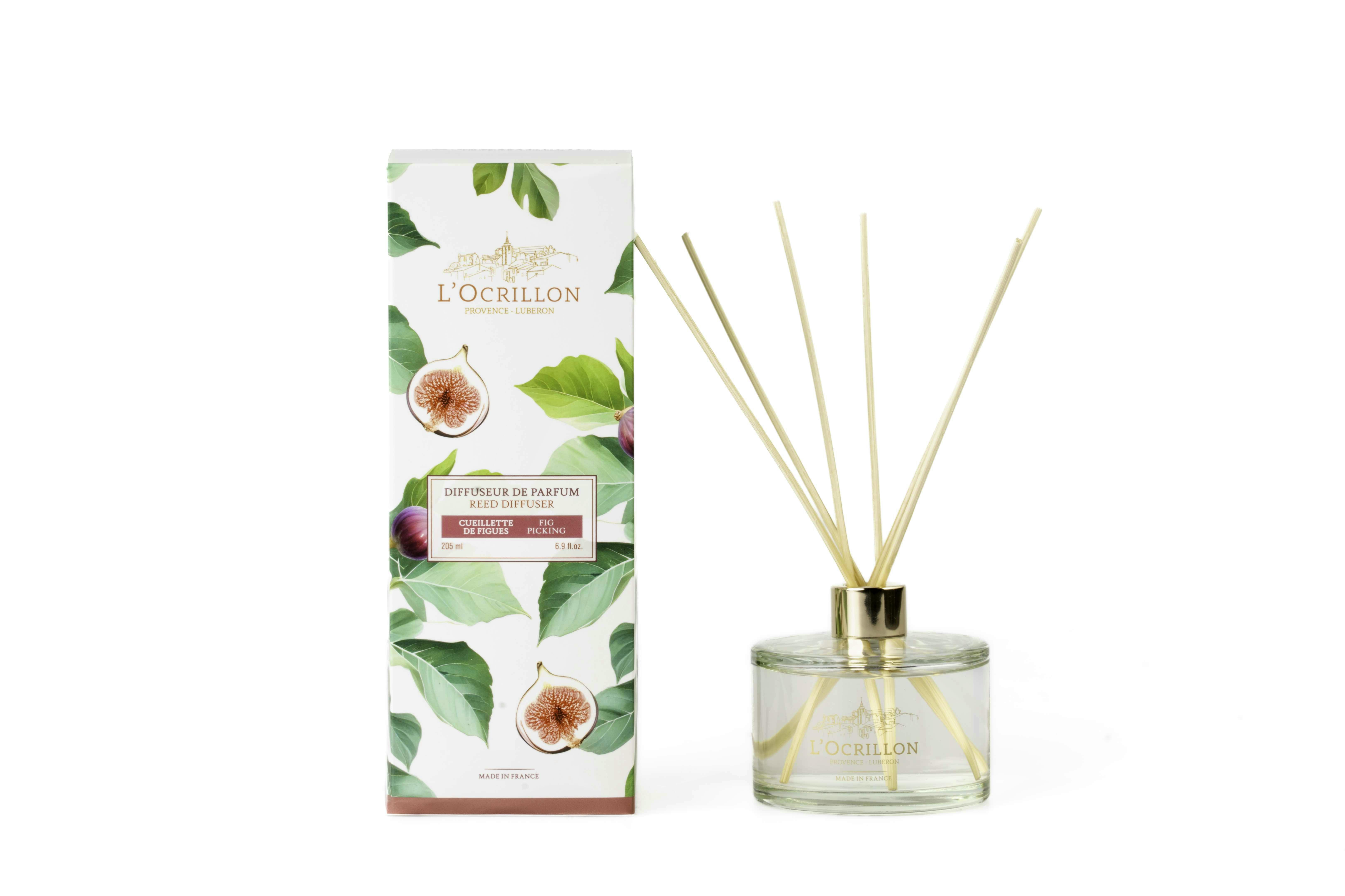 L'Ocrillon Reed Diffuser Fig Picking 205 ml