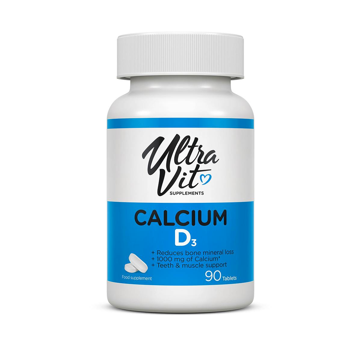Ultravit Calcium & Vitamin D3 90 stk