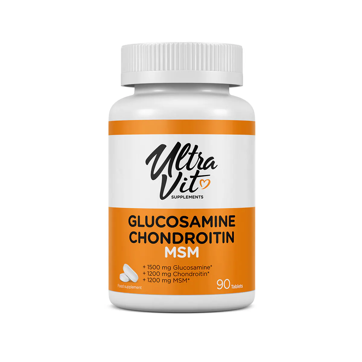 Ultravit Glucosomine Chondroitin MSM 90 stk