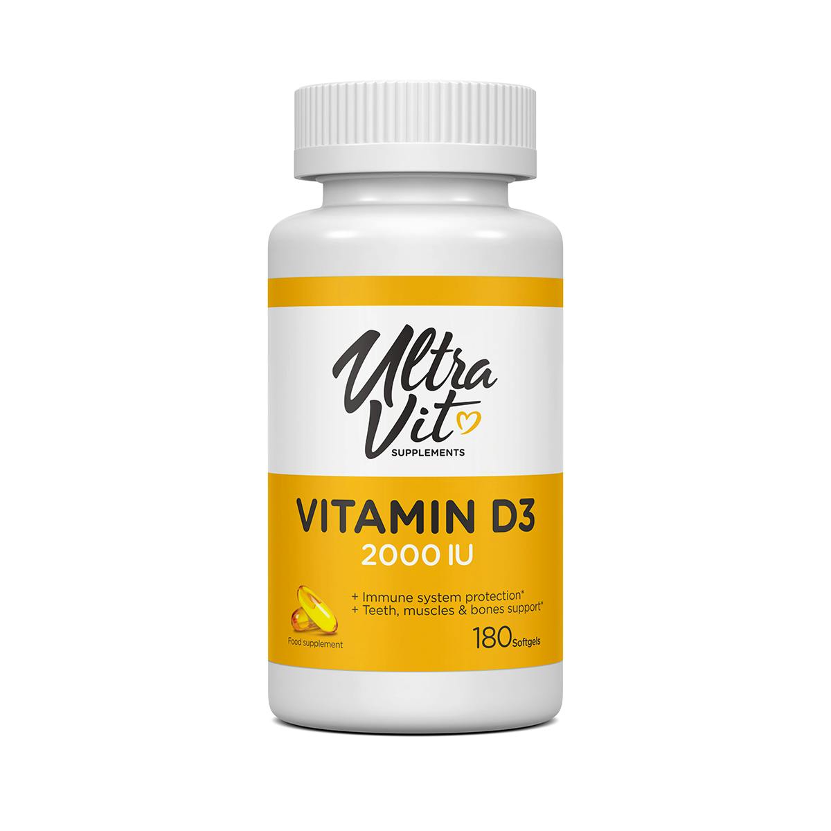 Ultravit Vitamin D3 2000 IU 180 stk