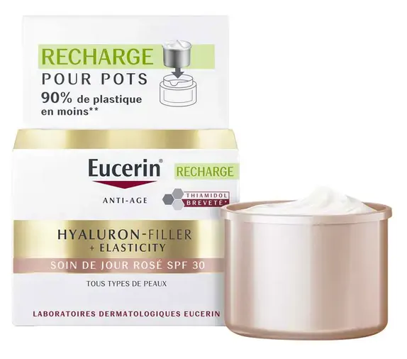 Eucerin Hyaluron-Filler + Elasticity Day Cream Rose SPF30 Refill 50 ml