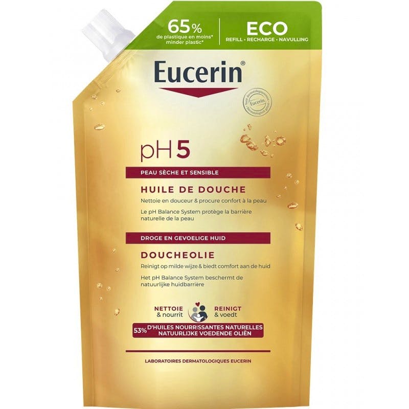 Eucerin PH5 Very Dry Sensitive Dry Skin Shower Oil Refill 400 ml