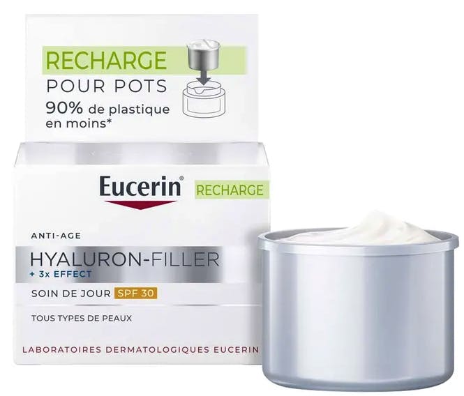 Eucerin Hyaluron-Filler + 3x Effect Daycream SPF 30 Refill 50 ml