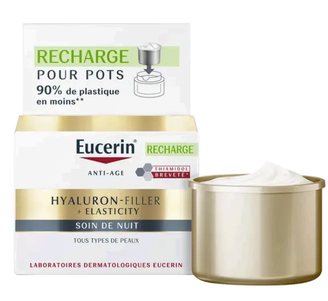 Eucerin Hyaluron-Filler + Elasticity Night Care Refill 50 ml