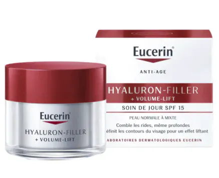 Eucerin Hyaluron-Filler + Volume Lift Day Cream SPF15 Normal To Combination Skin 50 ml