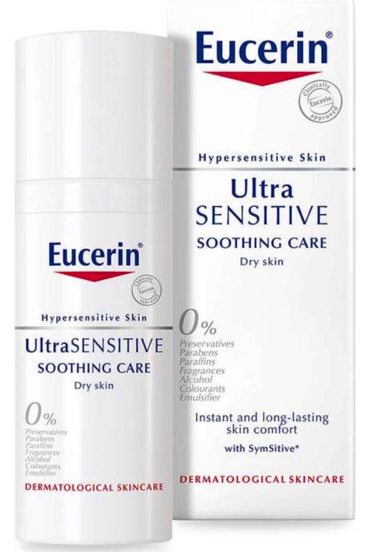 Eucerin Ultrasensitve Soothing Cream Dry Skin 50 ml
