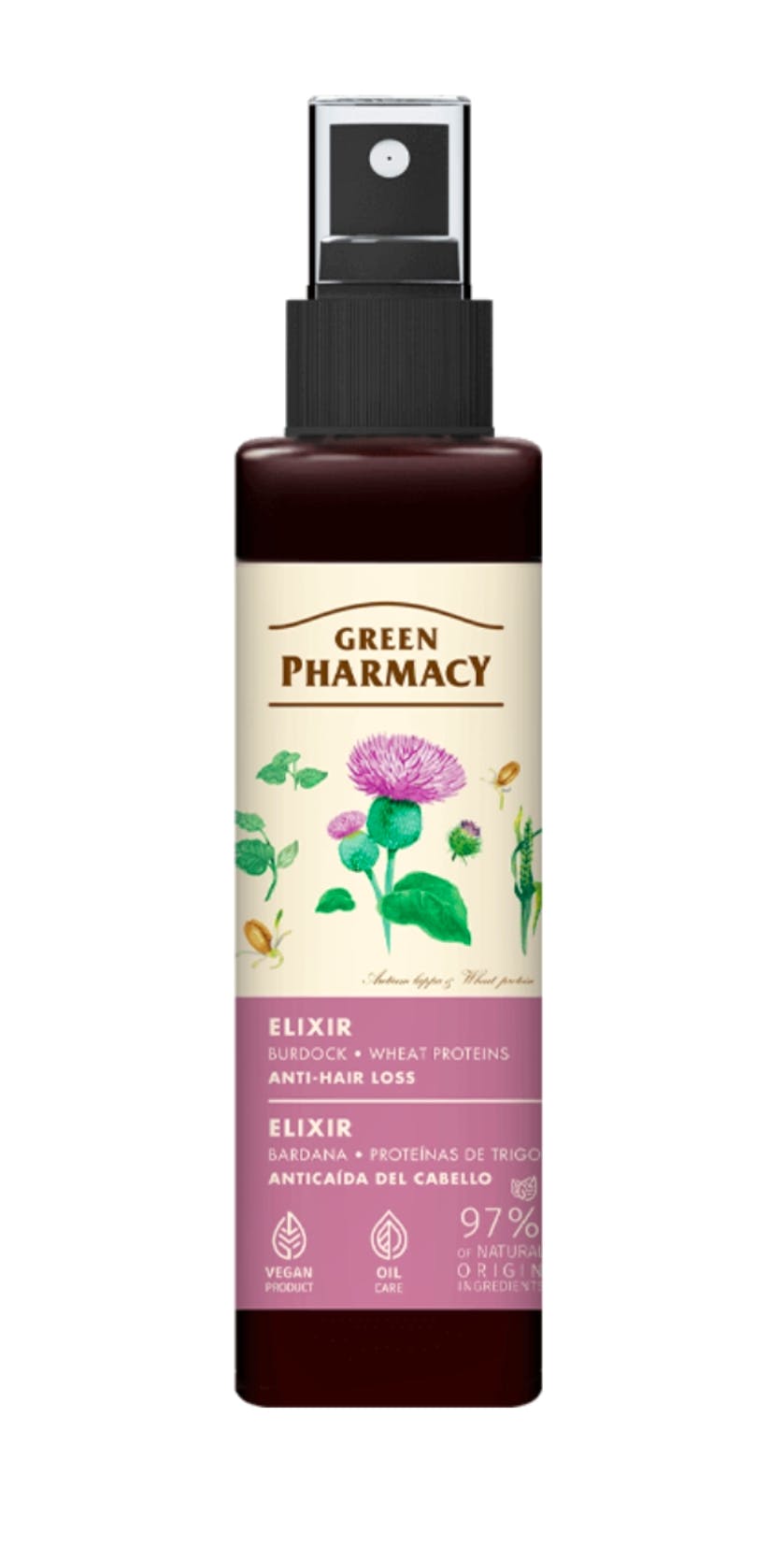 Green Pharmacy Herbal Hair Elixir Hair Loss 150 ml