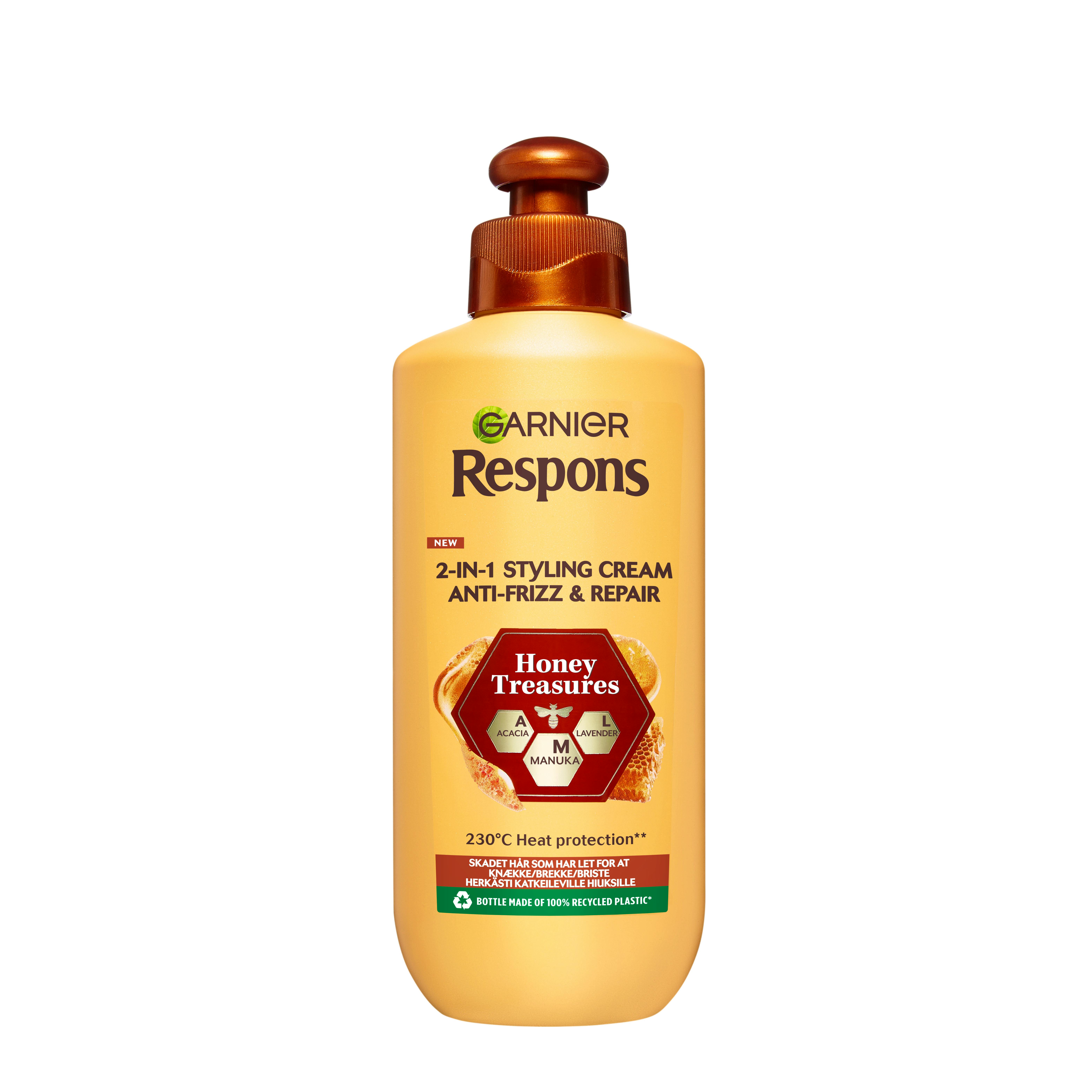 Garnier Respons 2-in-1 Leave-in Creams Honey 200 ml