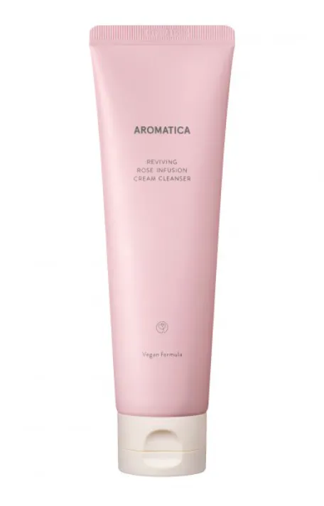 Aromatica Reviving Rose Infusion Cream Cleanser 145 g
