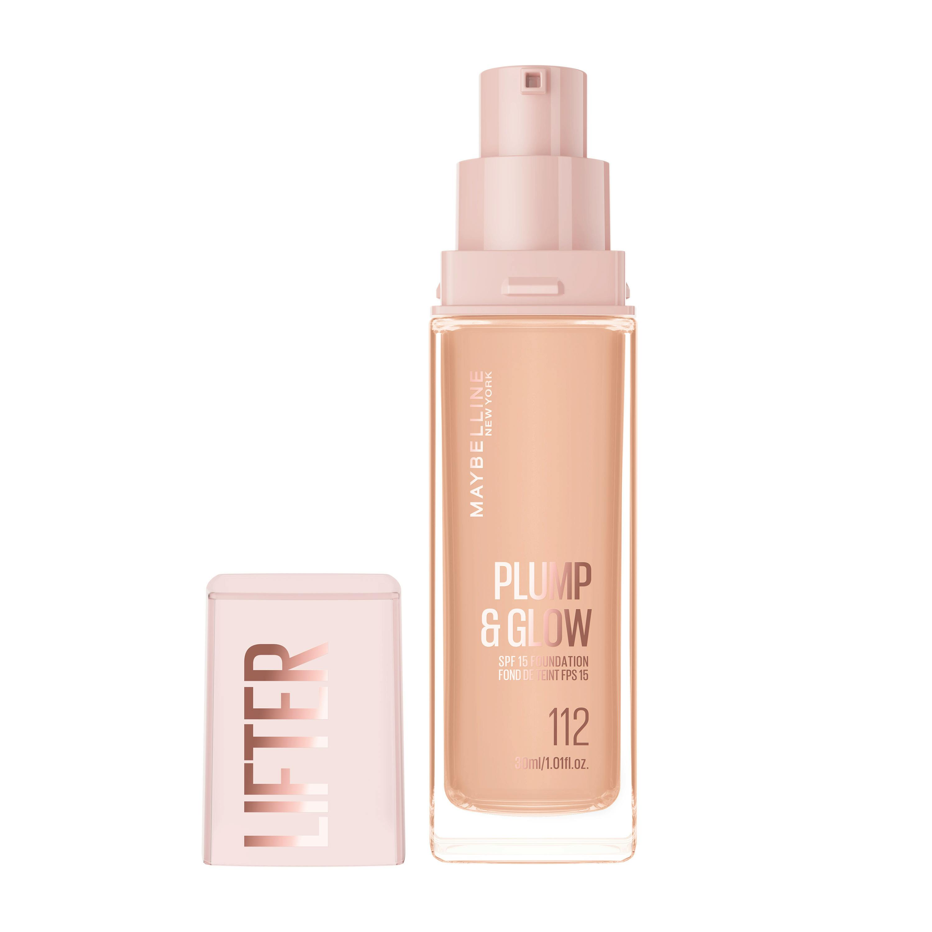 Maybelline Lifter Plump & Glow Foundation 112 30 ml