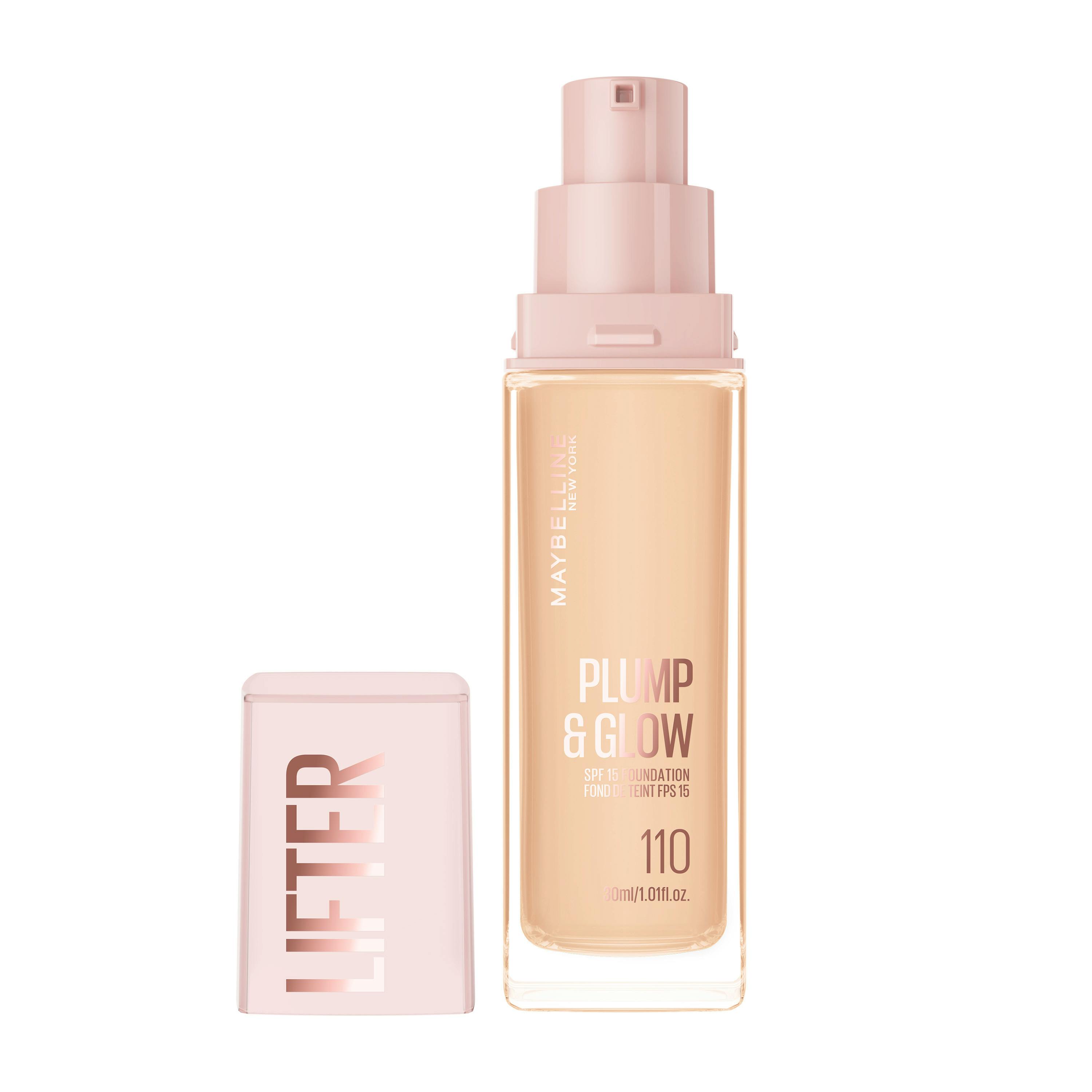 Maybelline Lifter Plump & Glow Foundation 110 30 ml