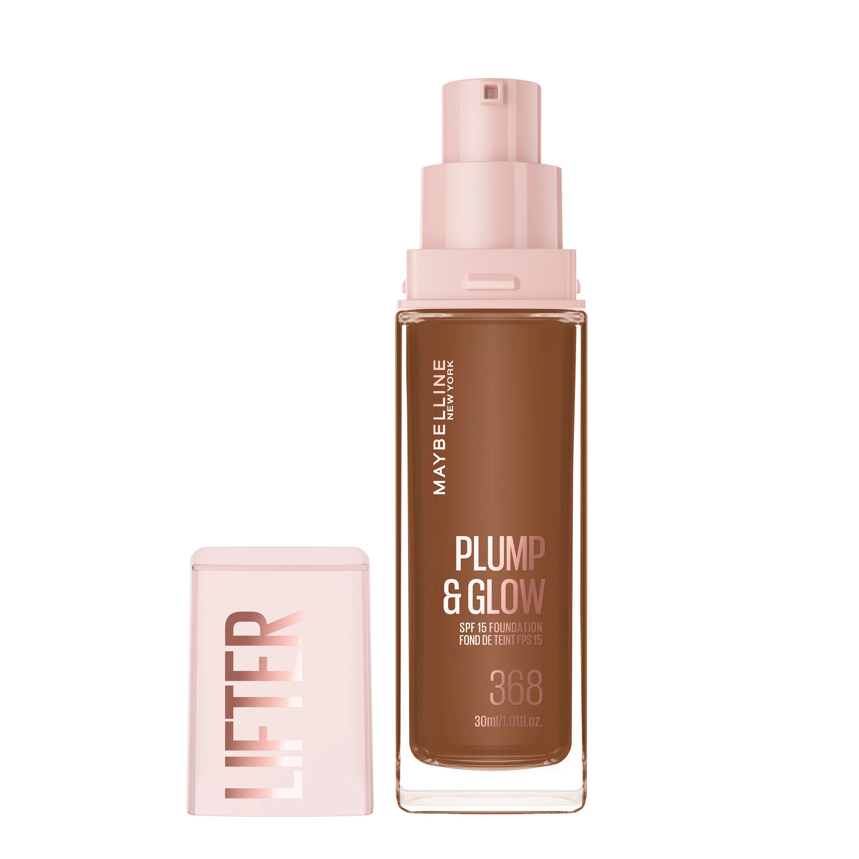 Maybelline Lifter Plump & Glow Foundation 368 30 ml