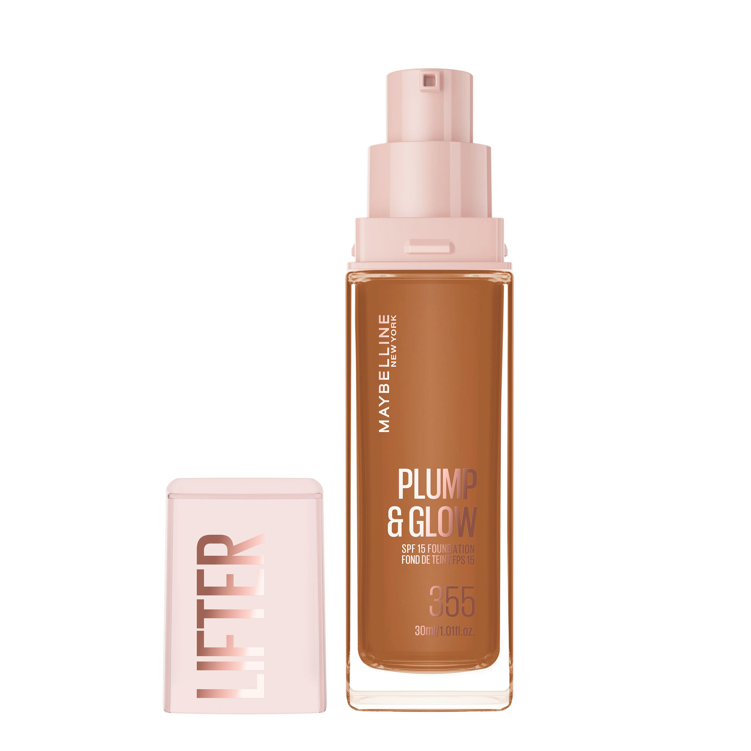 Maybelline Lifter Plump & Glow Foundation 355 30 ml