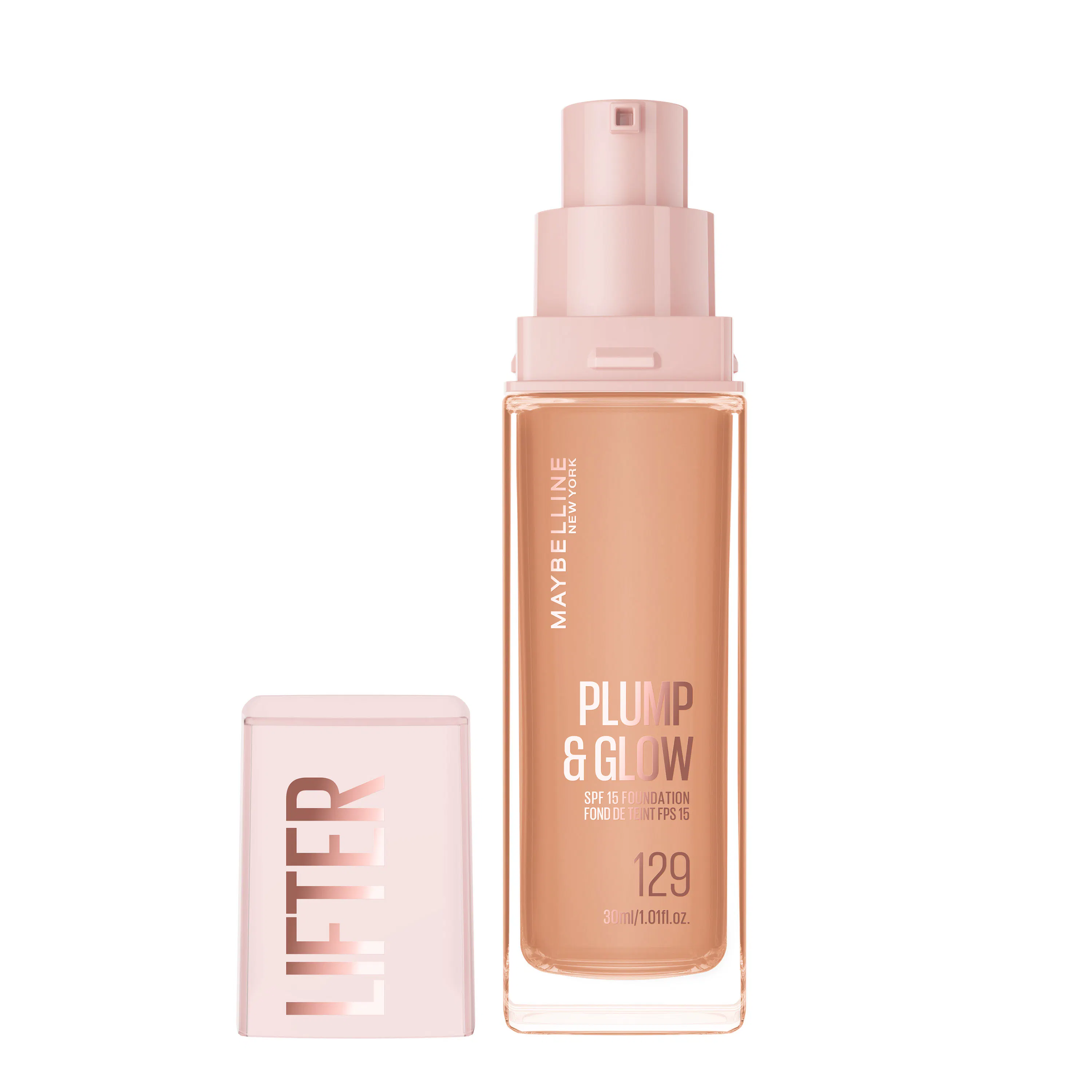 Maybelline Lifter Plump & Glow Foundation 129 30 ml