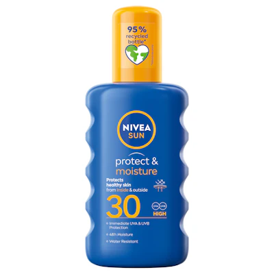 NIVEA Sun Protect & Moisture Sun Spray SPF30 200 ml