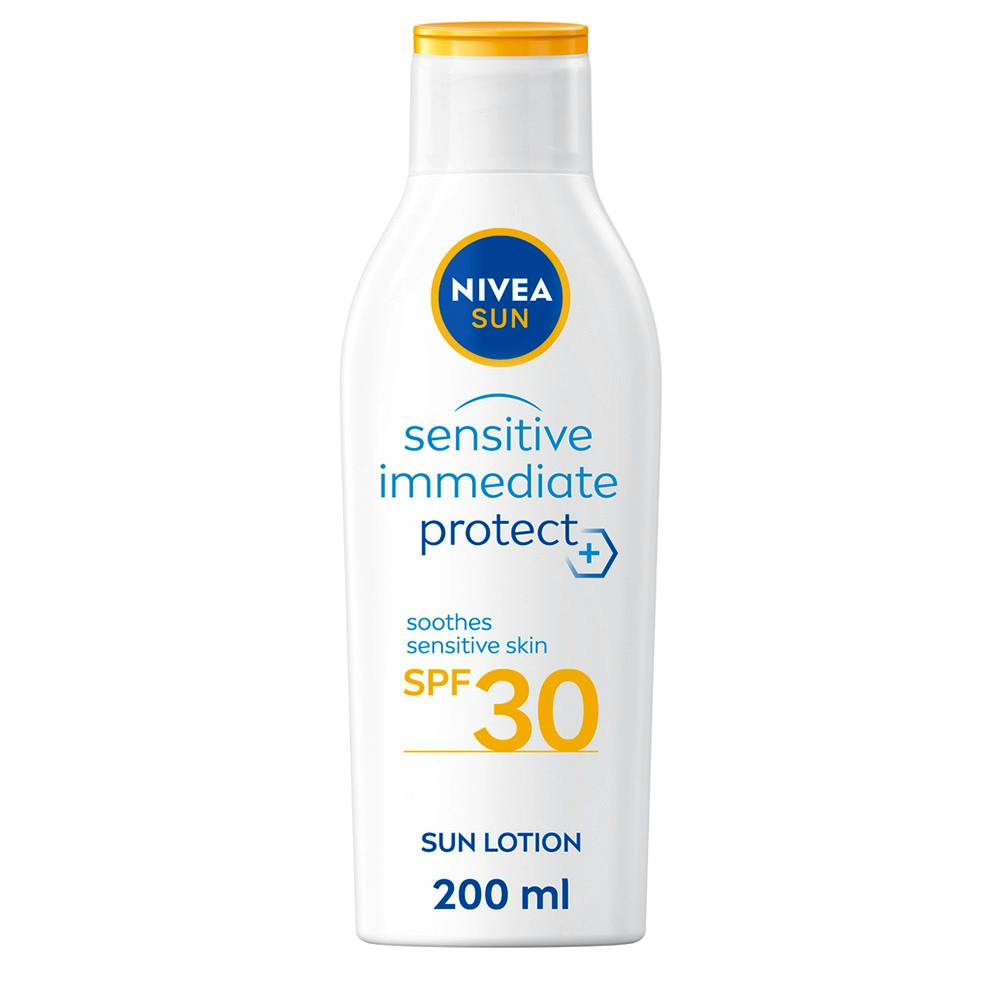 NIVEA Sun Protect & Sensitive Soothing Lotion SPF30 200 ml