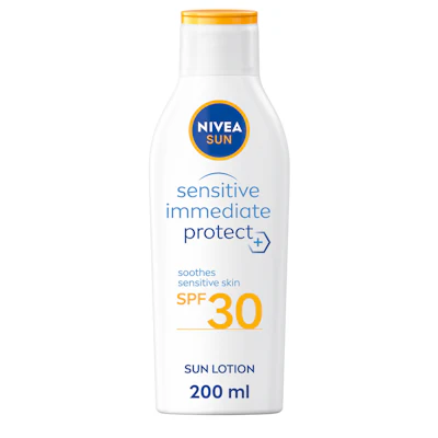 NIVEA Sun Protect &amp; Sensitive Soothing Lotion SPF30 200 ml
