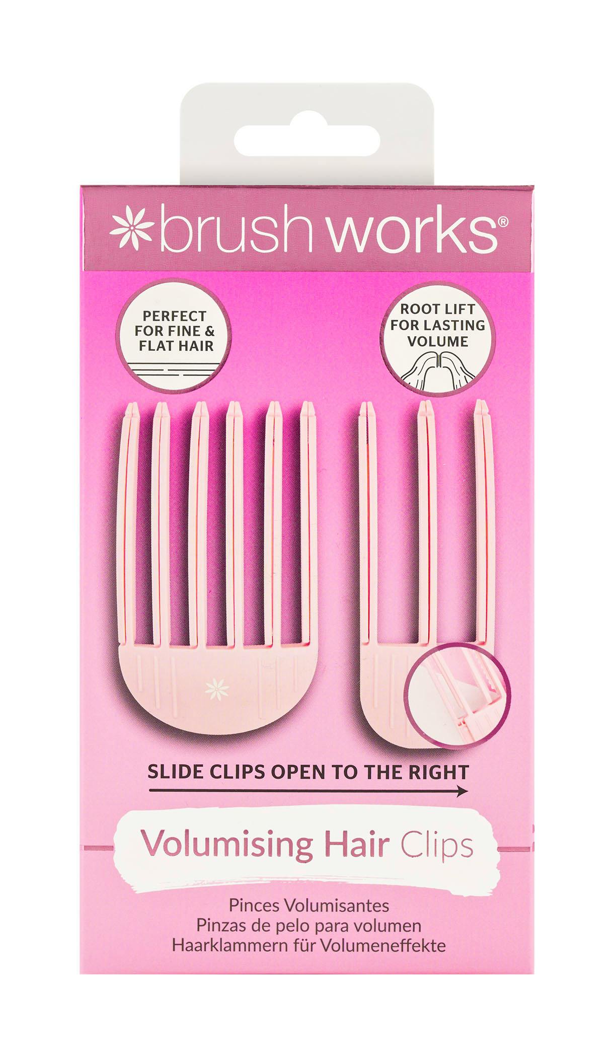brushworks Volumising Hair Clips 2 stk