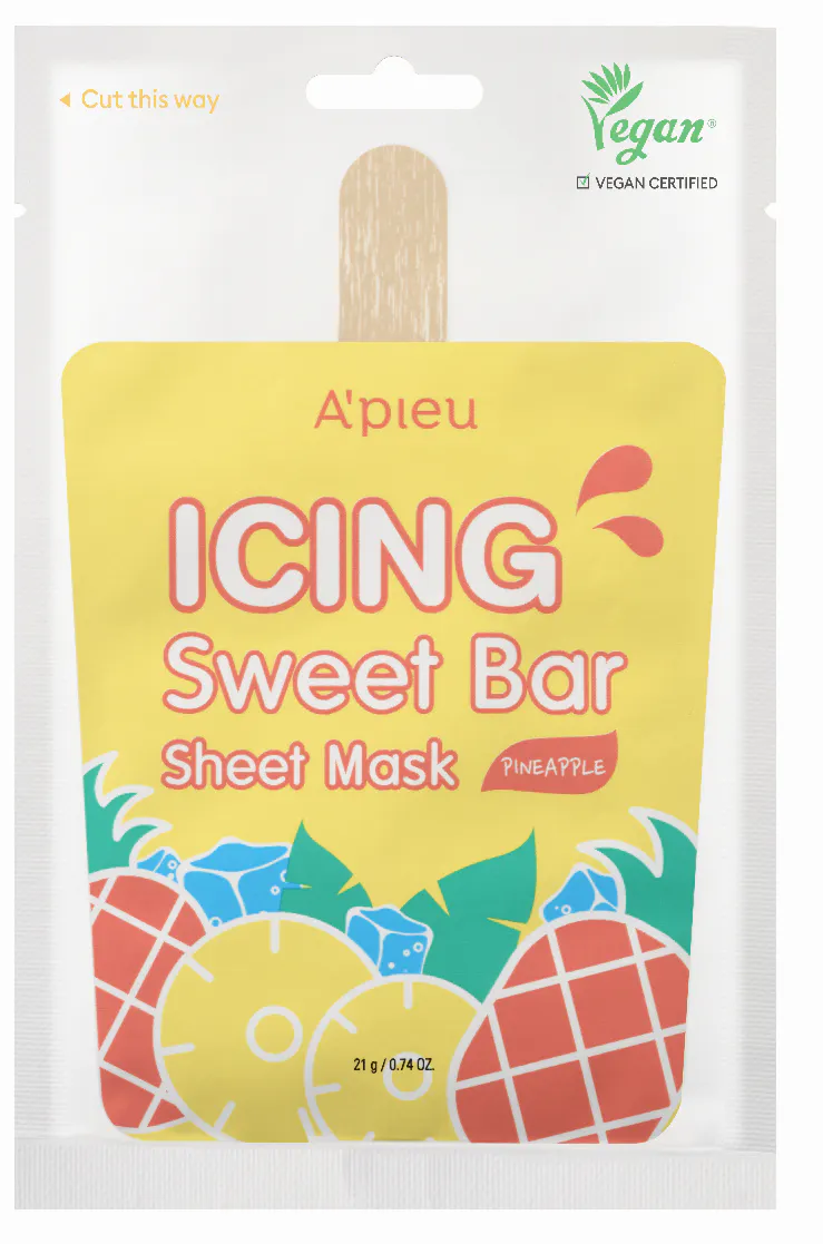 A'pieu Icing Sweet Bar Sheet Mask Pineapple 21 g