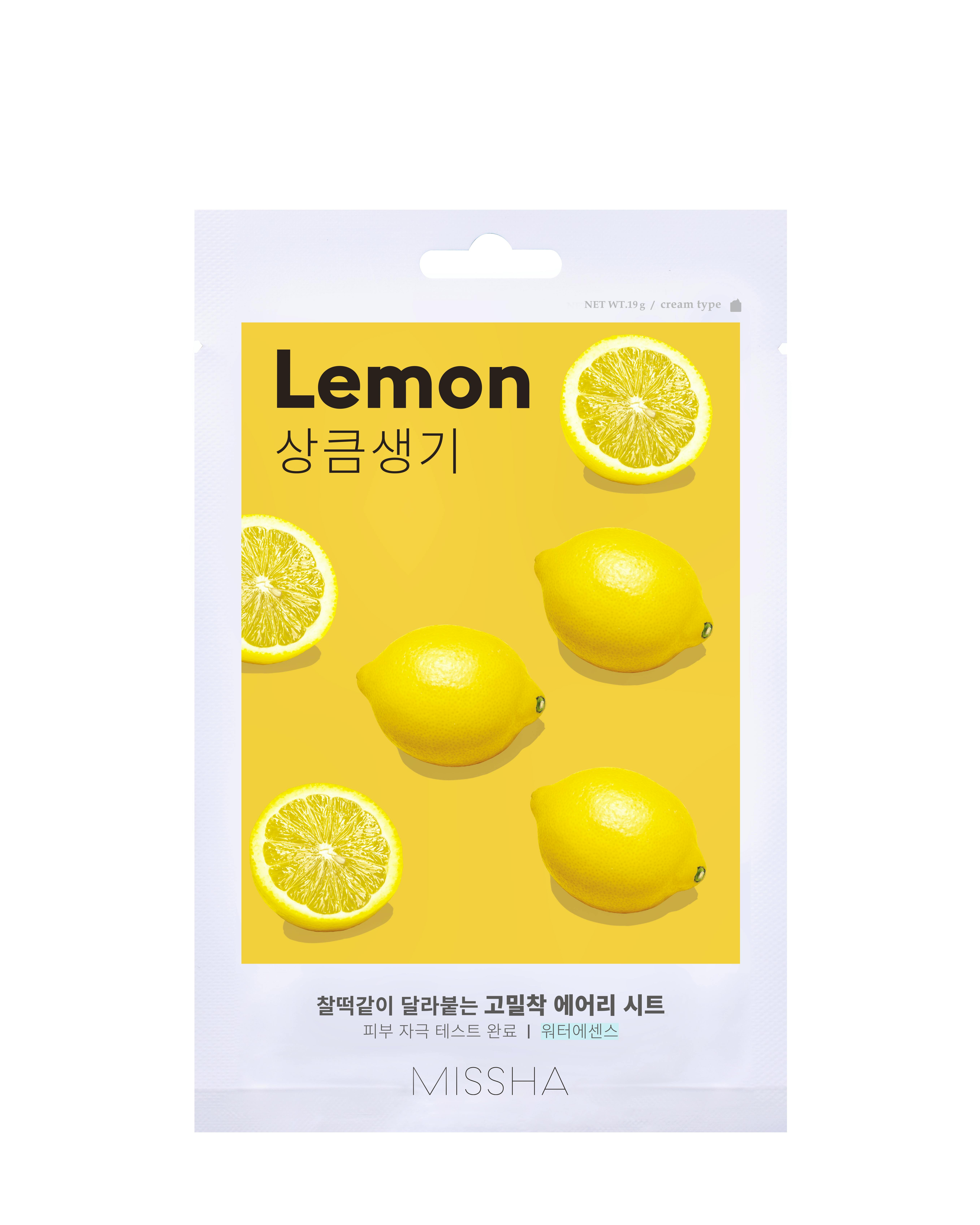 Missha Airy Fit Sheet Mask Lemon 19 g