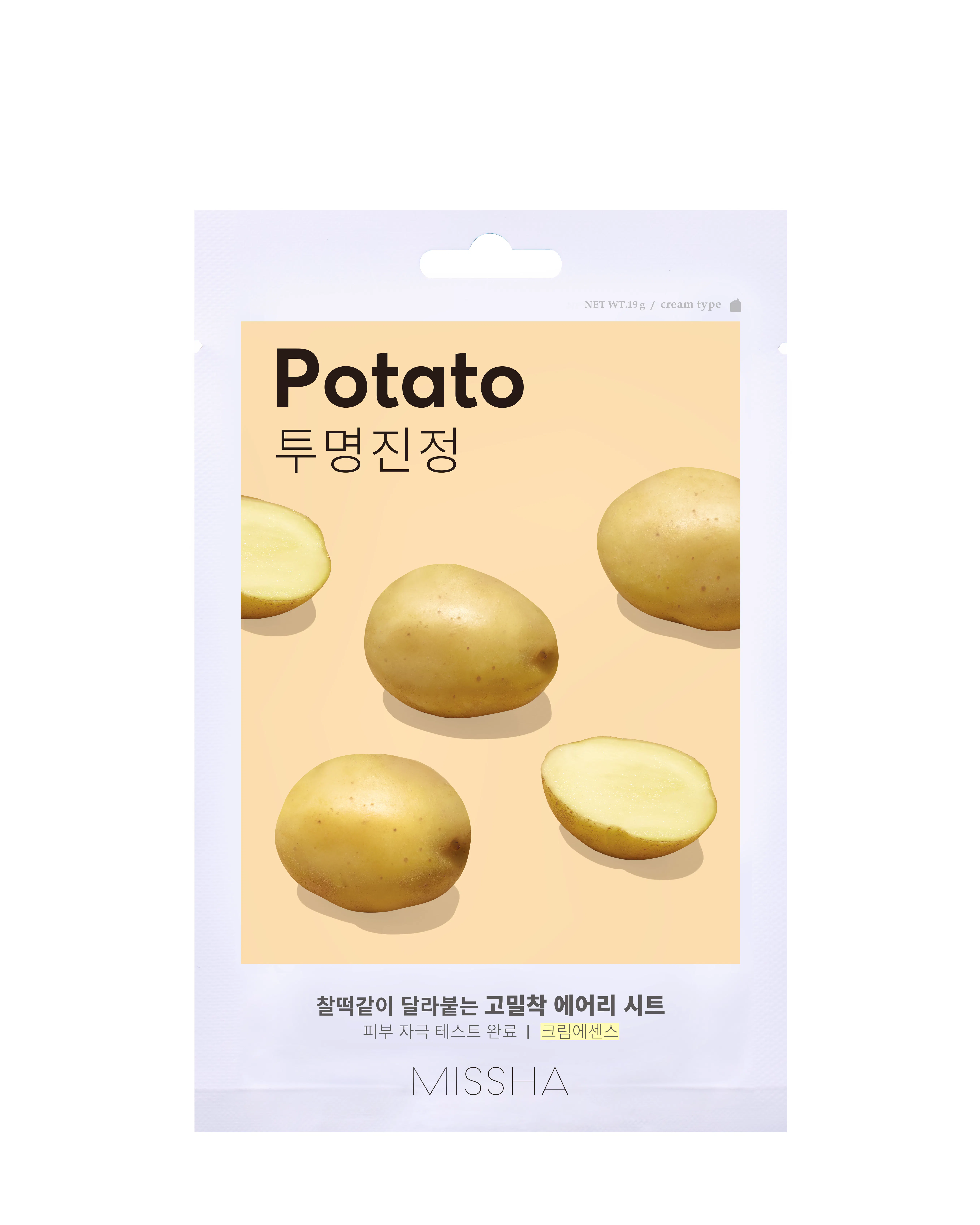 Missha Airy Fit Sheet Mask Potato 19 g