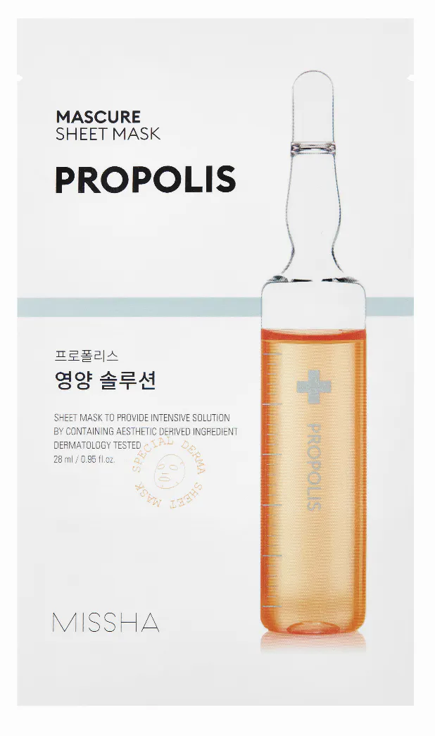 Missha Mascure Nutrition Solution Sheet Mask Propolis 28 ml