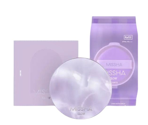 Missha Glow Layering Fit Cushion Set No.17 Ivory 14 g + 14 g