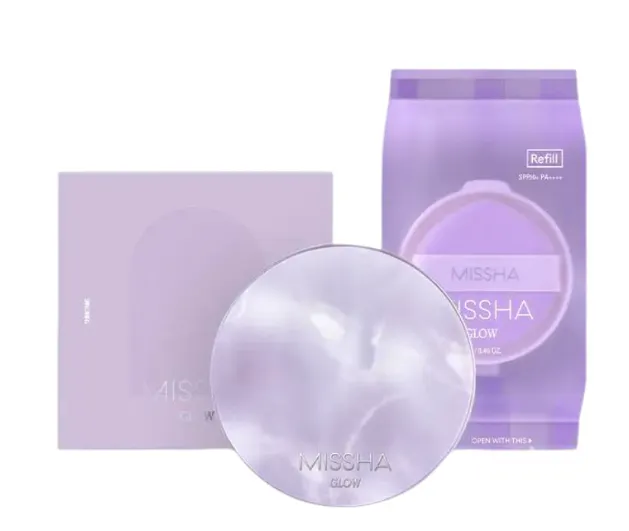 Missha Glow Layering Fit Cushion Set No.17 Ivory 14 g + 14 g