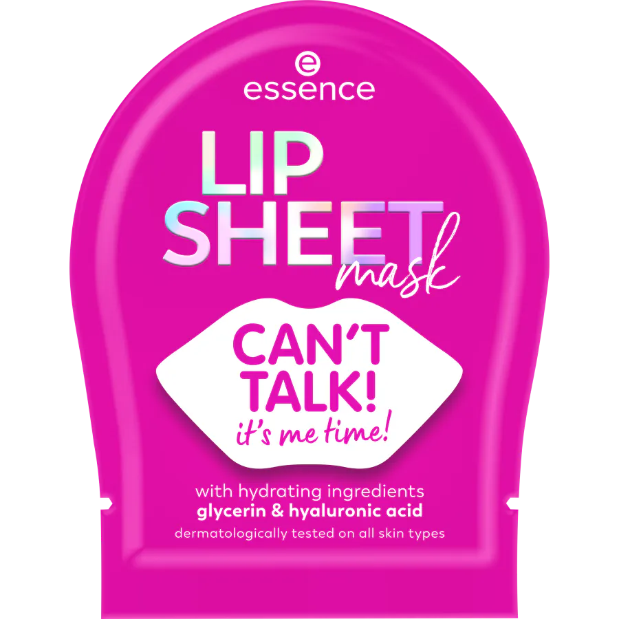 Essence Lip Sheet Mask 01 Can't Talk 1 st