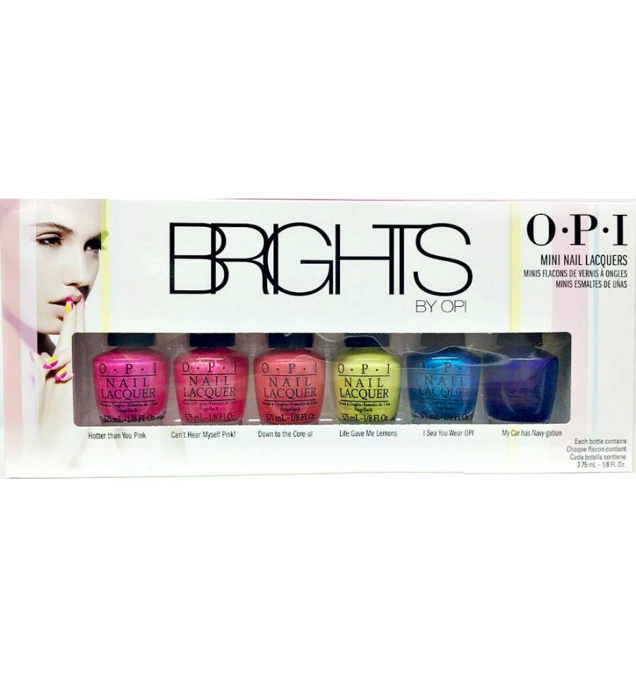 OPI Brights Mini Nail Polish Collection 6 x 3.75 ml £8.65