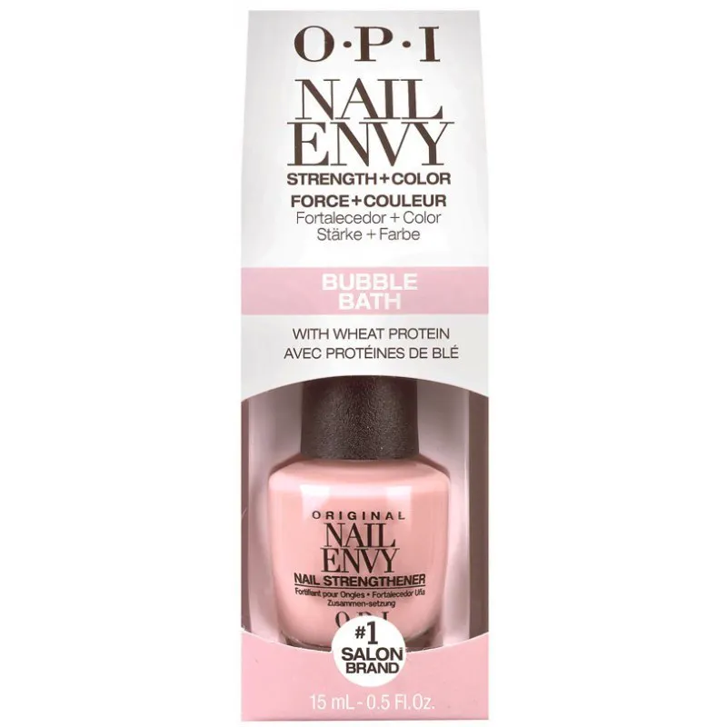 OPI Nail Envy Nail Strengthener + Colour Bubble Bath 15 ml