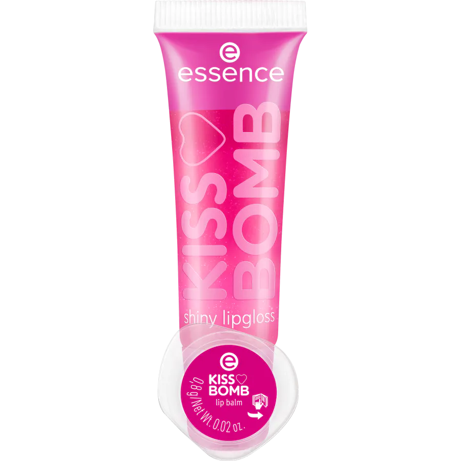 Essence Kiss Bomb Shiny Lipgloss & Lip Balm 01 10 ml