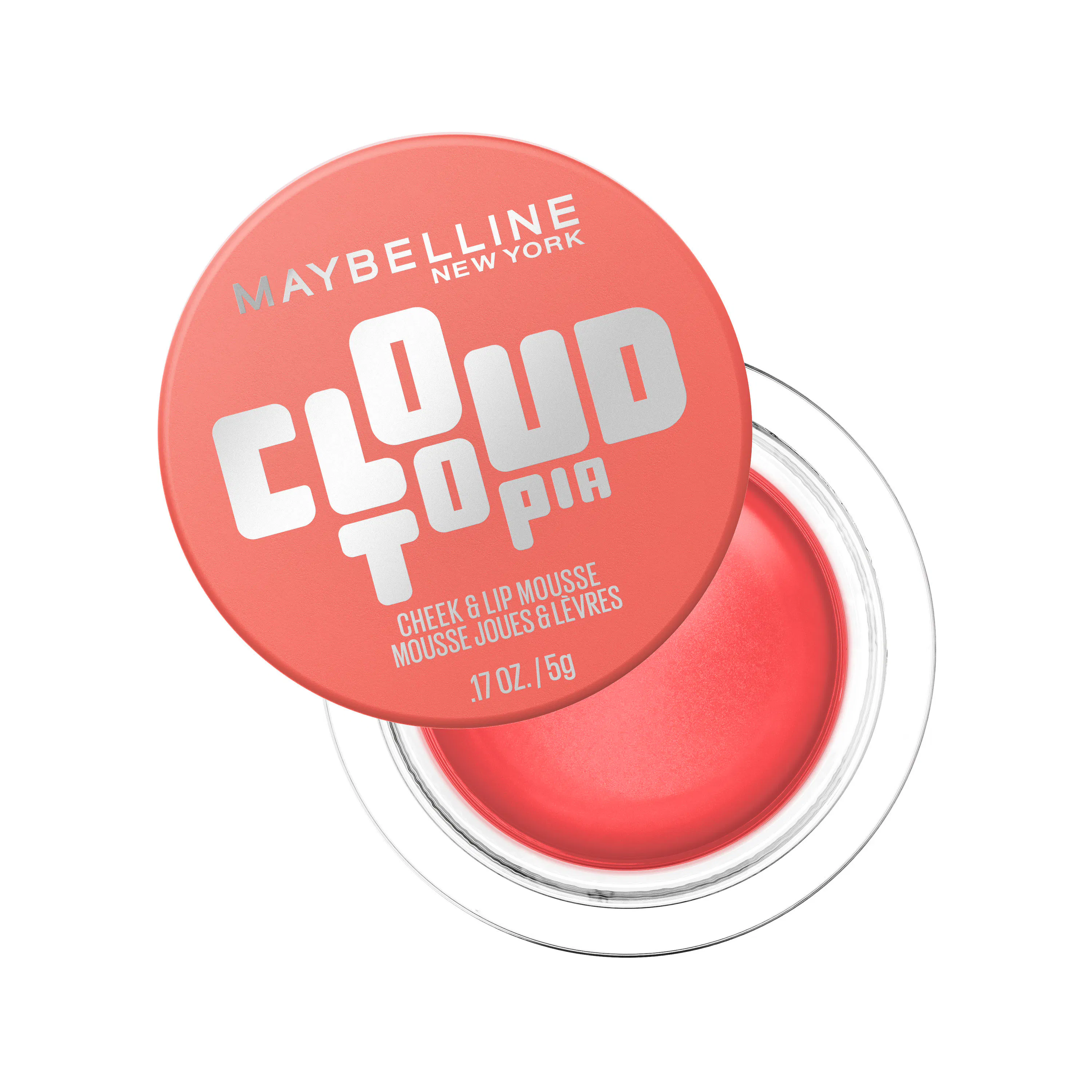 Maybelline Cloudtopia Cheek & Lip Mousse 5 Coral Illusion 5 g